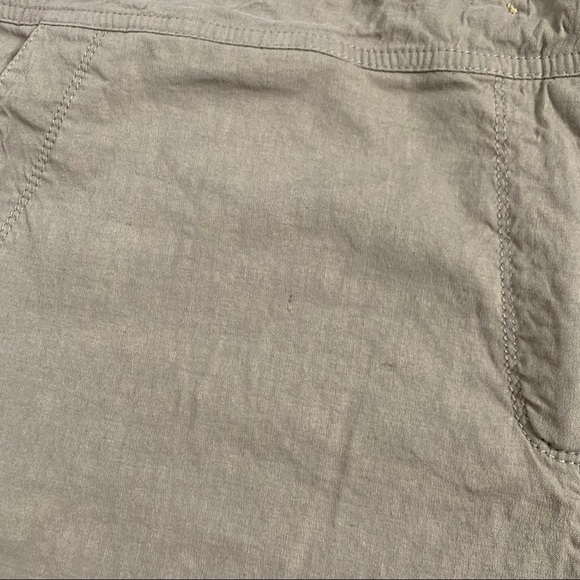 Eileen Fisher Linen Blend Straight Leg Trousers - Picture 13 of 16